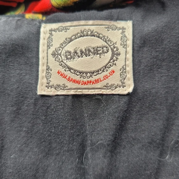 Banned Apparel Skull And Roses Dress, VGUC, Approximate Size S - Picture 6 of 7